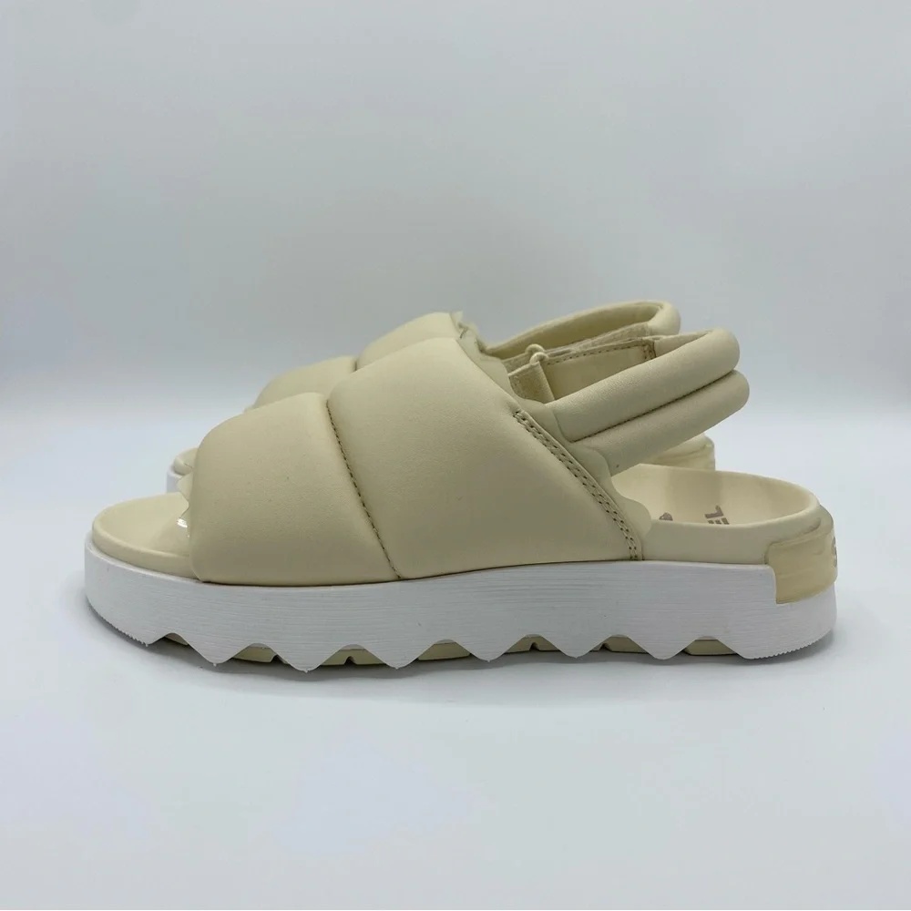 Sorel Honey White Sea Salt Viibe Slingback Sandals Size 7.5